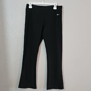 Nike Black Wide Leg Leggings, Womens Size Medium